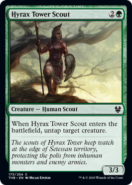 (image for) Hyrax Tower Scout (Foil)