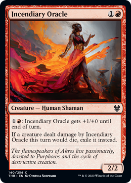 (image for) Incendiary Oracle (Foil)