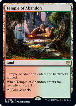 (image for) Temple of Abandon (Foil)