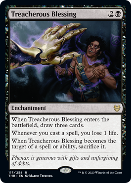 (image for) Treacherous Blessing (Foil)