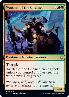 (image for) Warden of the Chained (Foil)