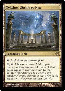 (image for) Nykthos, Shrine to Nyx (Foil)