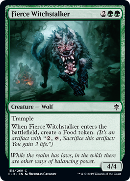 (image for) Fierce Witchstalker (Foil)