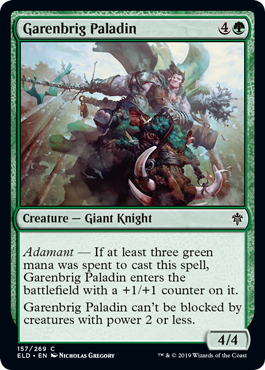 (image for) Garenbrig Paladin (Foil)