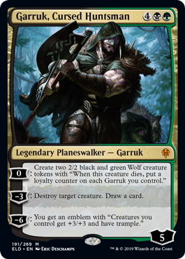 (image for) Garruk, Cursed Huntsman (Foil)