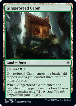 (image for) Gingerbread Cabin (Foil)