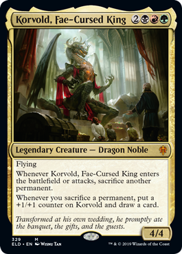 (image for) Korvold, Fae-Cursed King (Foil)