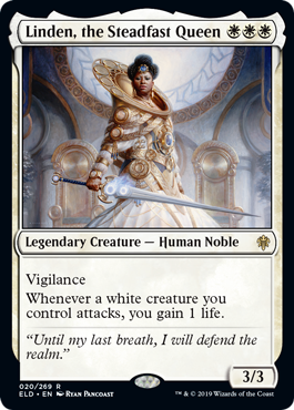 (image for) Linden, the Steadfast Queen (Foil)