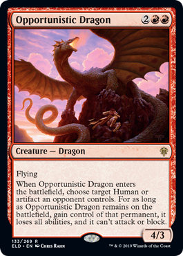 (image for) Opportunistic Dragon (Foil)