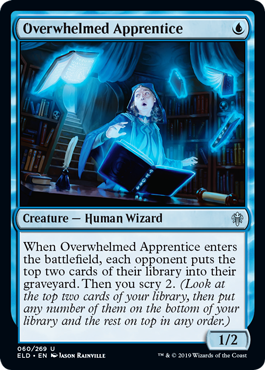 (image for) Overwhelmed Apprentice (Foil)