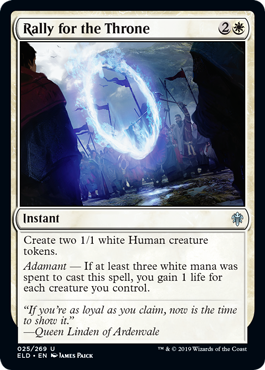 (image for) Rally for the Throne (Foil)