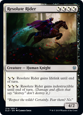 (image for) Resolute Rider (Foil)