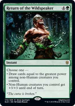 (image for) Return of the Wildspeaker (Foil)