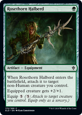 (image for) Rosethorn Halberd (Foil)