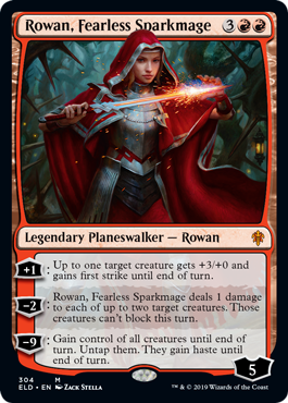 (image for) Rowan, Fearless Sparkmage (Foil)