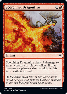 (image for) Scorching Dragonfire (Foil)