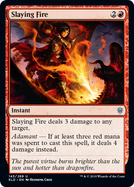 (image for) Slaying Fire (Foil)