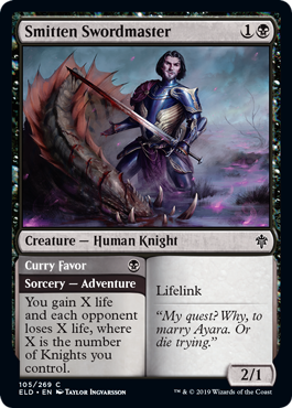 (image for) Smitten Swordmaster (Foil)