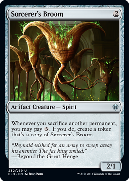 (image for) Sorcerer's Broom (Foil)