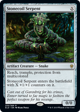 (image for) Stonecoil Serpent (Foil)