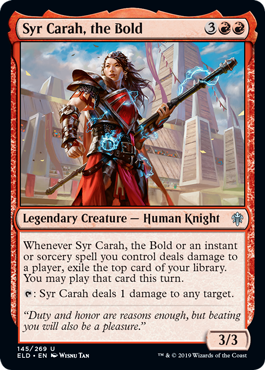 (image for) Syr Carah, the Bold (Foil)