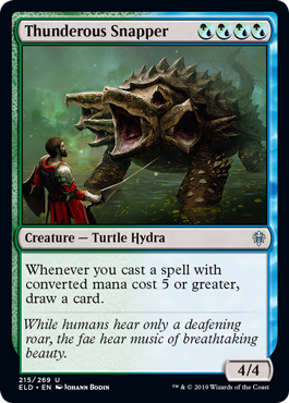 (image for) Thunderous Snapper (Foil)