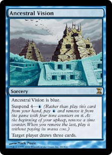 (image for) Ancestral Vision (Foil)
