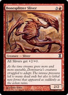 (image for) Bonesplitter Sliver (Foil)