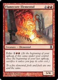 (image for) Flamecore Elemental (Foil)