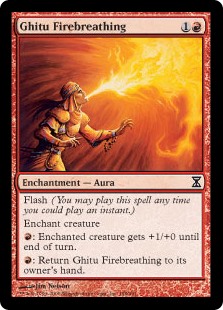 (image for) Ghitu Firebreathing (Foil)