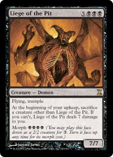 (image for) Liege of the Pit (Foil)