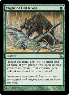 (image for) Might of Old Krosa (Foil)