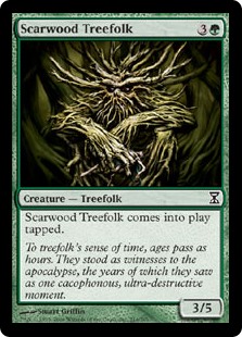 (image for) Scarwood Treefolk (Foil)