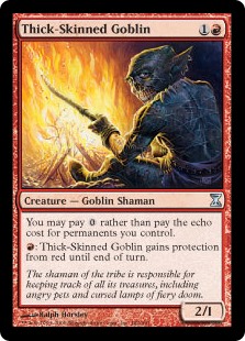 (image for) Thick-Skinned Goblin (Foil)