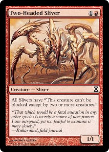 (image for) Two-Headed Sliver (Foil)