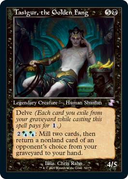 (image for) Tasigur, the Golden Fang