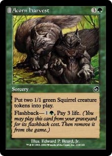 (image for) Acorn Harvest (Foil)