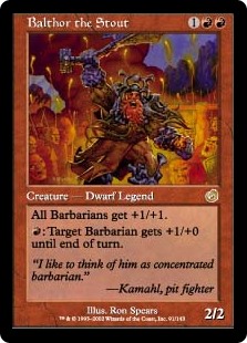 (image for) Balthor the Stout (Foil)