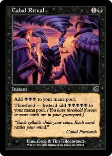 (image for) Cabal Ritual (Foil)