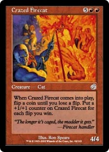 (image for) Crazed Firecat (Foil)