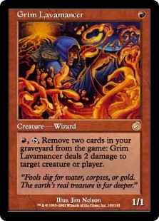 (image for) Grim Lavamancer (Foil)