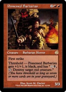(image for) Possessed Barbarian (Foil)