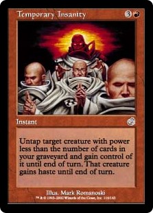 (image for) Temporary Insanity (Foil)