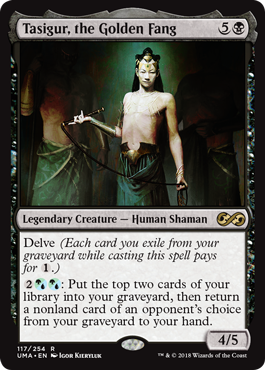 (image for) Tasigur, the Golden Fang