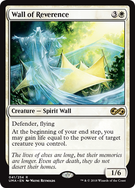(image for) Wall of Reverence (Foil)