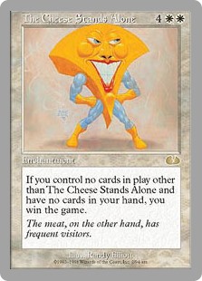 (image for) The Cheese Stands Alone