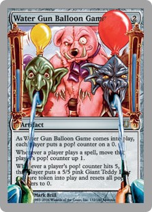 (image for) Water Gun Balloon Game