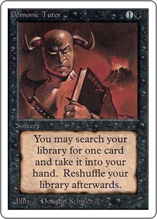 (image for) Demonic Tutor