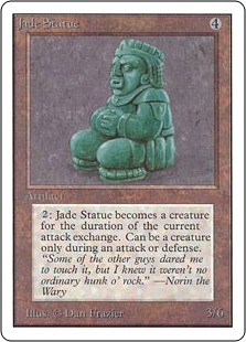 (image for) Jade Statue