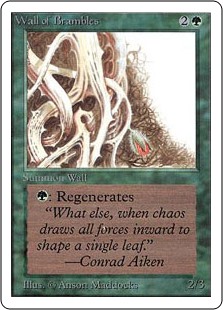 (image for) Wall of Brambles